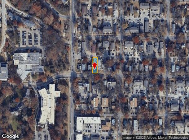  1216 Thurston St, Manhattan, KS Parcel Map