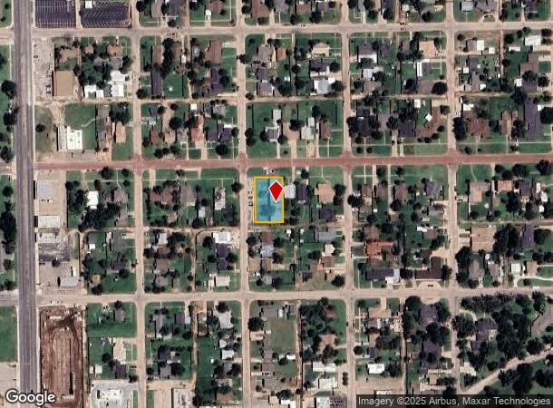 610 Oakland St, Plainview, TX Parcel Map
