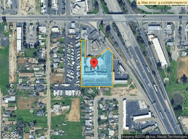  1101 N Parkway Dr, Fresno, CA Parcel Map