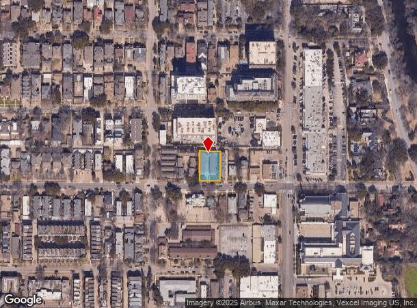  4217 Wycliff Ave, Dallas, TX Parcel Map