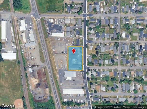  1301 N 2Nd St, Silverton, OR Parcel Map