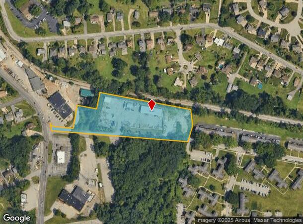  5181 Brownsville Rd, Pittsburgh, PA Parcel Map