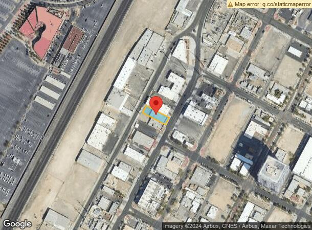  826 S Main St, Las Vegas, NV Parcel Map