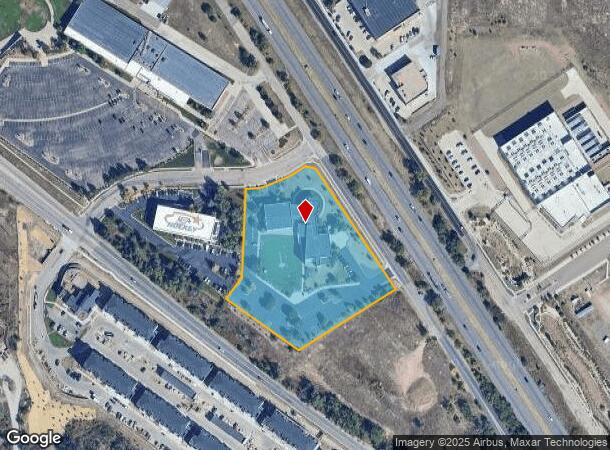 1885 Bob Johnson Dr, Colorado Springs, CO Parcel Map