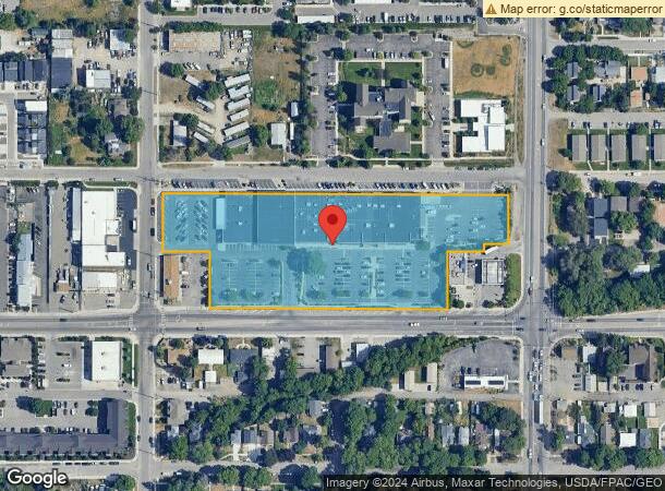  1600 S 3Rd St W, Missoula, MT Parcel Map