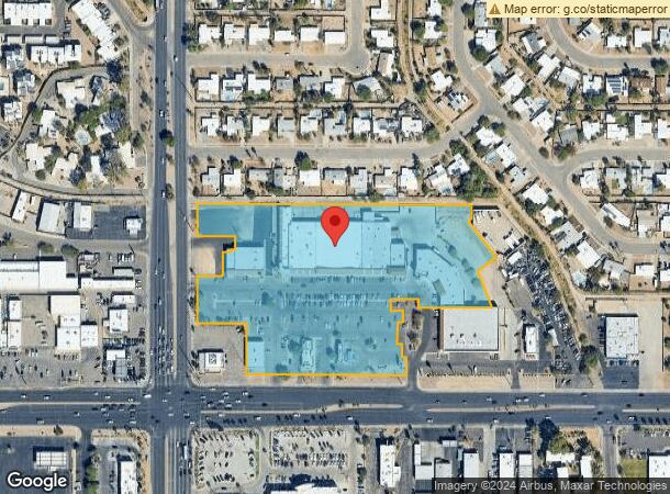  7105 E 22Nd St, Tucson, AZ Parcel Map