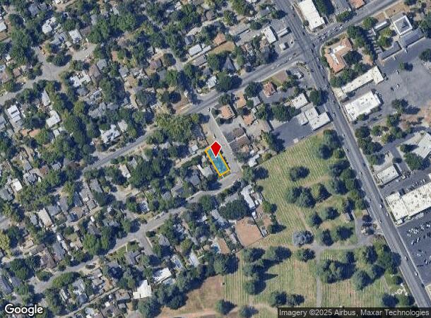  498 E Sacramento Ave, Chico, CA Parcel Map