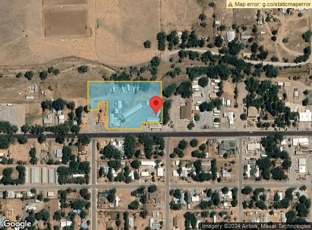  316 W Smokey Bear Blvd, Capitan, NM Parcel Map