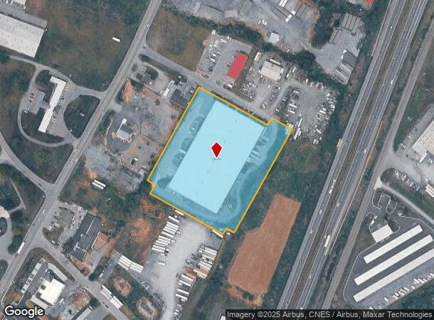 21 Warehouse Rd, Harrisonburg, VA Parcel Map
