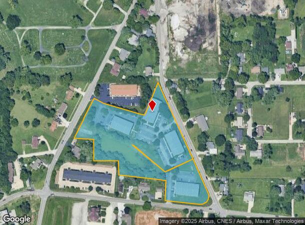 2246 S Beck Ln, Lafayette, IN Parcel Map