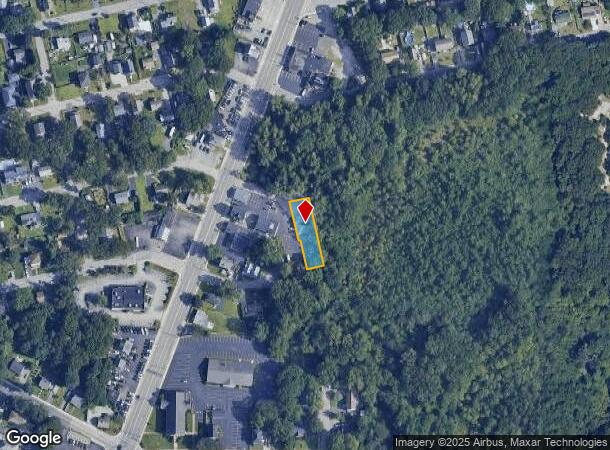  880 Washington St, Attleboro, MA Parcel Map
