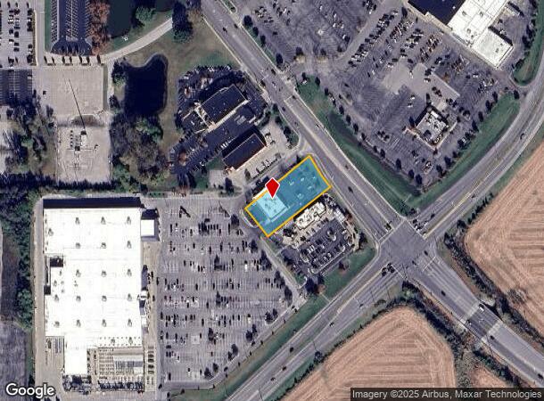  1310 N National Rd, Columbus, IN Parcel Map