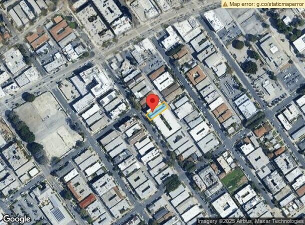  1642 Federal Ave, Los Angeles, CA Parcel Map