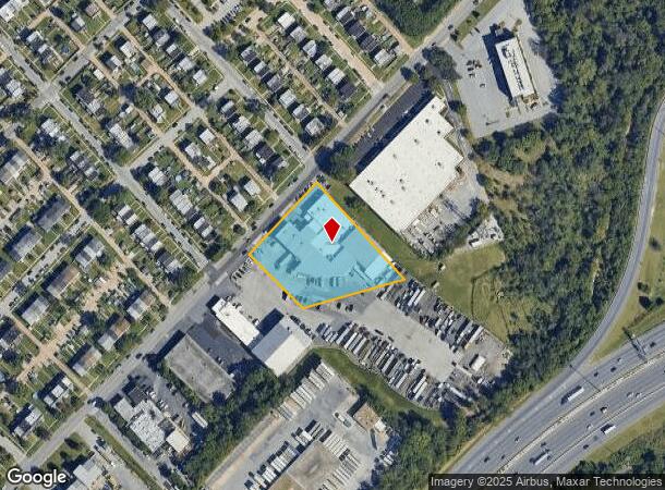 3501 Benson Ave, Halethorpe, MD Parcel Map