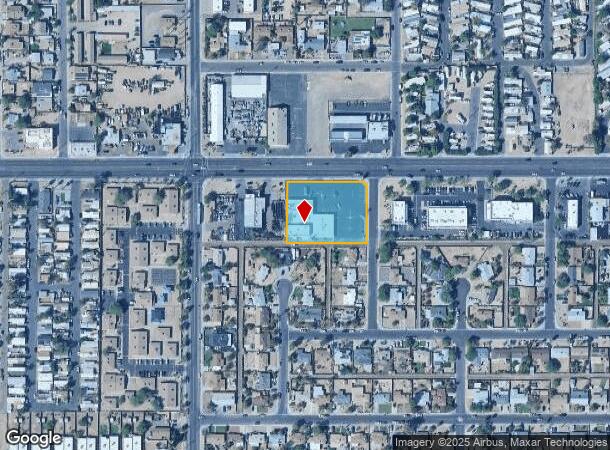  629 E Chandler Blvd, Chandler, AZ Parcel Map