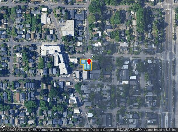  1328 Se Boise St, Portland, OR Parcel Map
