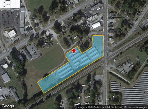  113 Ricks Rd, Selma, NC Parcel Map