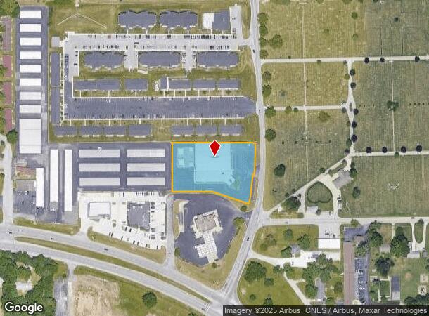  3504 Morehouse Rd, West Lafayette, IN Parcel Map