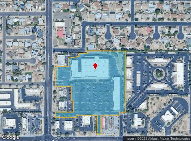 5860 W Thunderbird Rd, Glendale, AZ Parcel Map