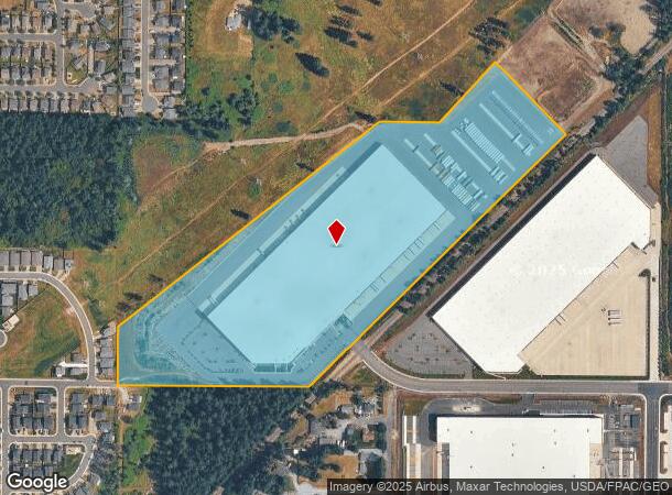 2917 200Th St E, Spanaway, WA Parcel Map