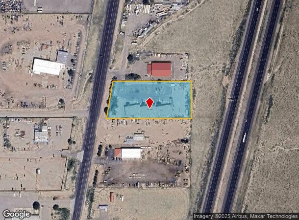 8322 Broadway Blvd Se, Albuquerque, NM Parcel Map