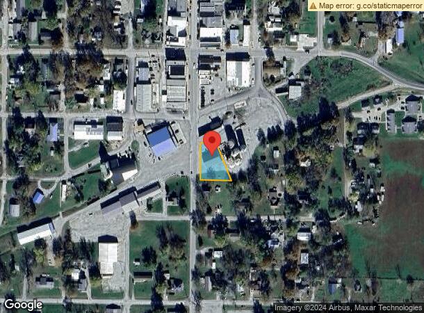  303 S Broadway St, Jamesport, MO Parcel Map