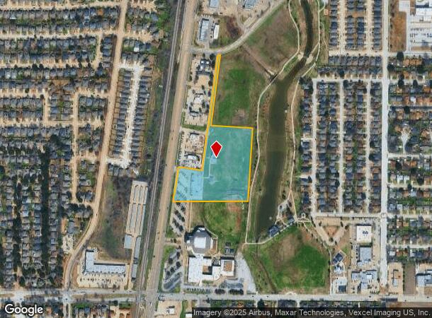  7200 Denton Hwy, Watauga, TX Parcel Map
