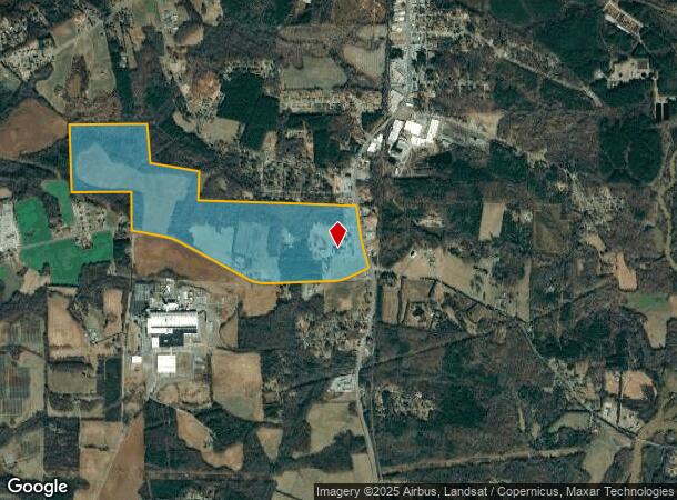 3844 Nc Highway 8, Lexington, NC Parcel Map