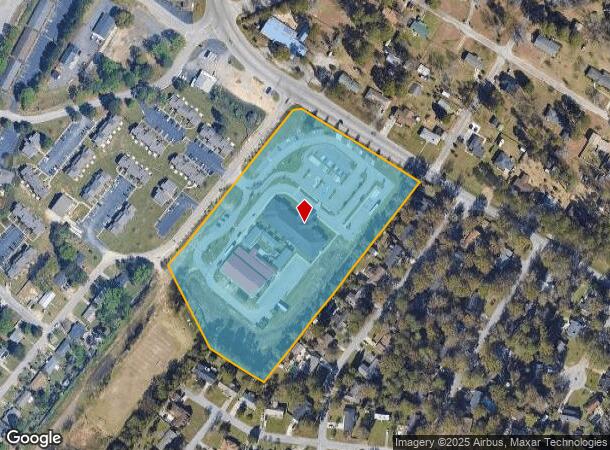 3833 Leaphart Rd, West Columbia, SC Parcel Map