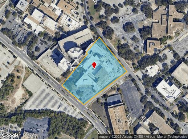  7930 Floyd Curl Dr, San Antonio, TX Parcel Map