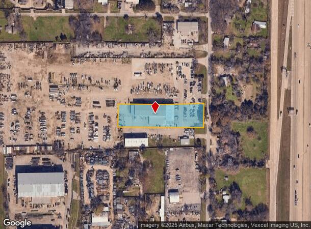  3326 Hardrock Rd, Grand Prairie, TX Parcel Map