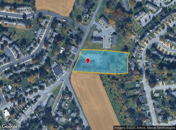  611 Brunnerville Rd, Lititz, PA Parcel Map