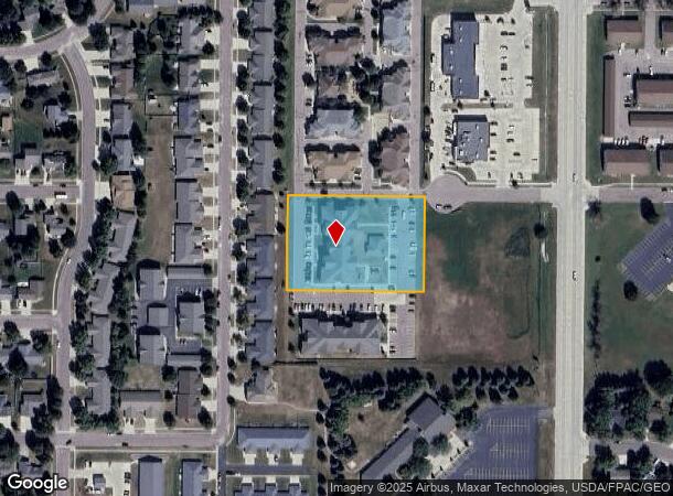 1201 E Keystone Pl, Brandon, SD Parcel Map