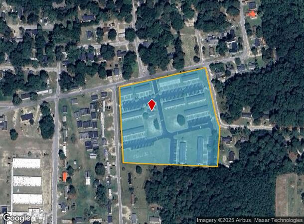 1602 Mcneil St, Dillon, SC Parcel Map