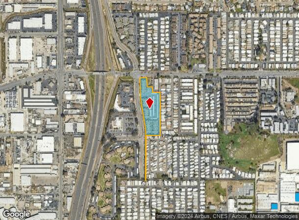  1475 Graves Ave, El Cajon, CA Parcel Map