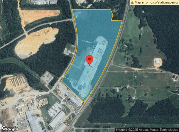  490 Industrial Rd, Barnesville, GA Parcel Map