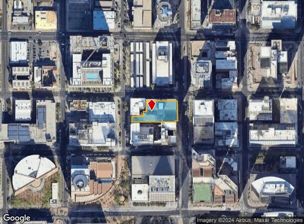  111 W Monroe St, Phoenix, AZ Parcel Map