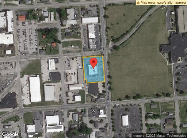  1102 Triplett St, Owensboro, KY Parcel Map