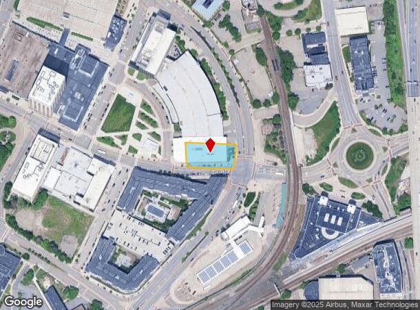  1 Eaton Pl, Worcester, MA Parcel Map