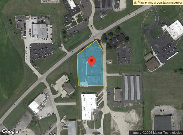  110 Executive Dr, Highland, IL Parcel Map