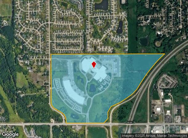  10001 Adams St, Holland, MI Parcel Map