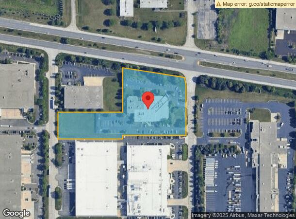  135 Alexandra Way, Carol Stream, IL Parcel Map