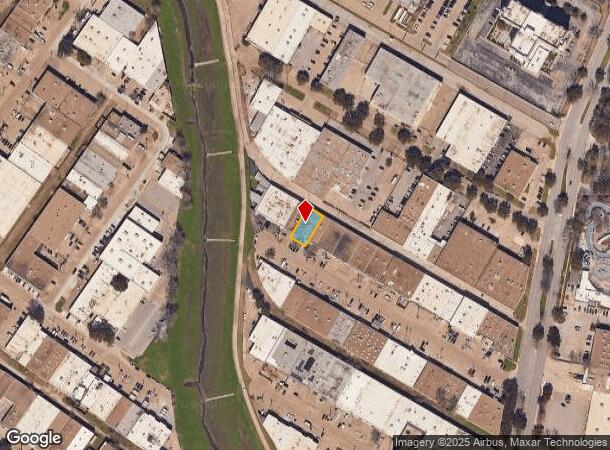  2284 Vantage St, Dallas, TX Parcel Map