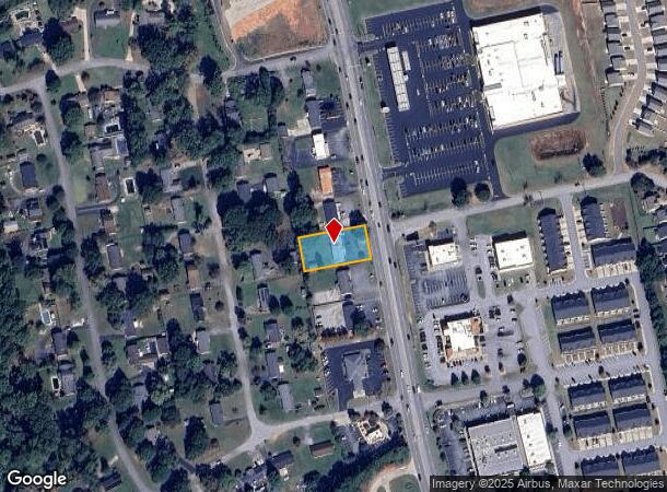 2117 Boiling Springs Rd, Boiling Springs, SC Parcel Map