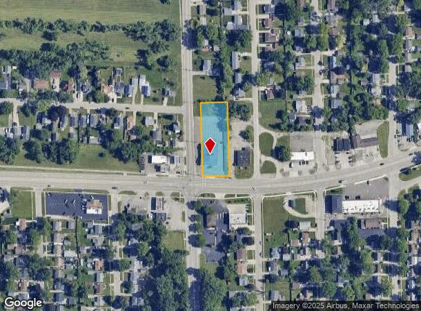  1405 Ecorse Rd, Ypsilanti, MI Parcel Map