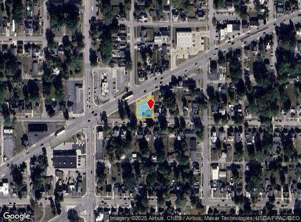  525 Tiffin Ave, Findlay, OH Parcel Map