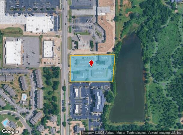  3500 S Boulevard, Edmond, OK Parcel Map