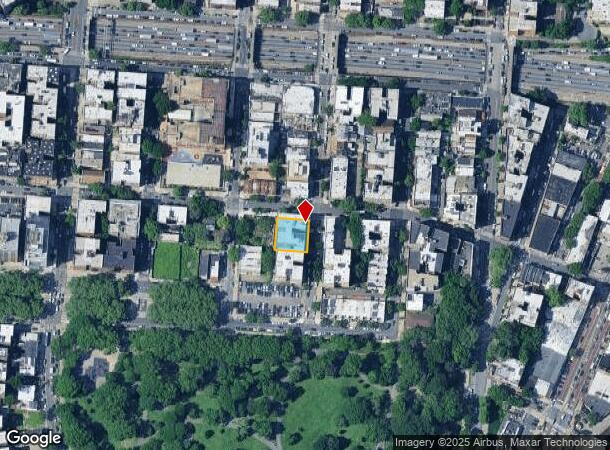 1665 Monroe Ave, Bronx, NY Parcel Map