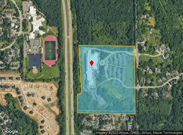  789 N Dixboro Rd, Ann Arbor, MI Parcel Map