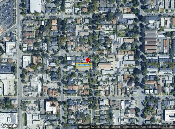  541 N Summit Ave, Pasadena, CA Parcel Map